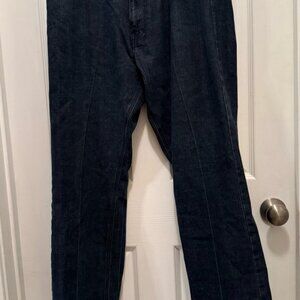 Men's  dark blue jeans 36 X 32 READ description